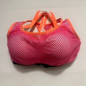 Victoria's Secret VSX Knockout Wireless Sport Bra  Band Pink 34D